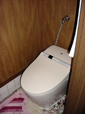 トイレ工事 施工後2008.4.11